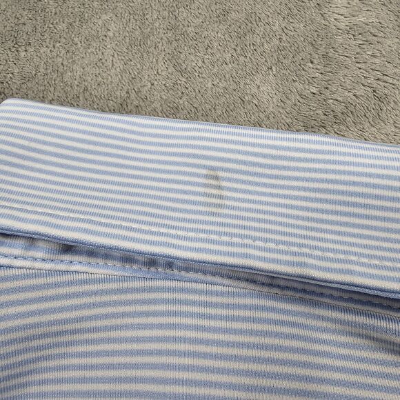 Greyson Men's Blue Striped Golf Polo Shirt Size L - Picture 4 of 11